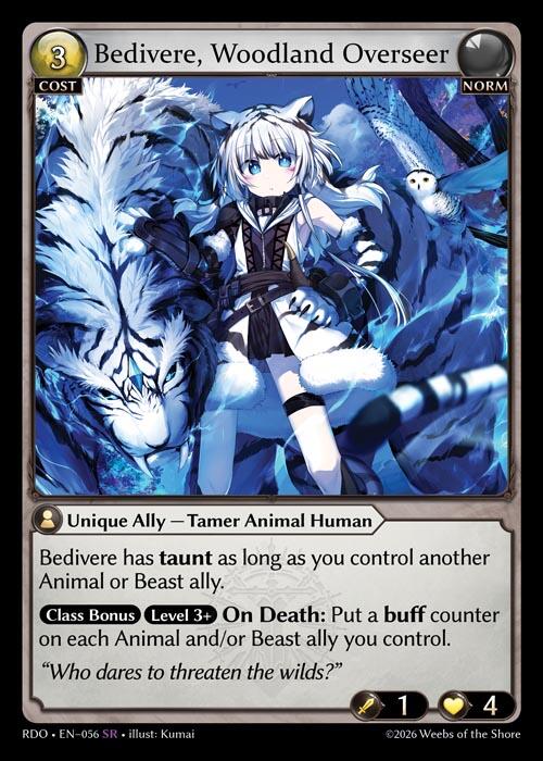 Bedivere, Woodland Overseer (56) [Radiant Origins]