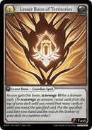 Lesser Boon of Territories (42) [Radiant Origins: Pantheon]