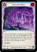 Mercurial Skies (Blue) [OMN061] (Omens of the Third Age)  Rainbow Foil