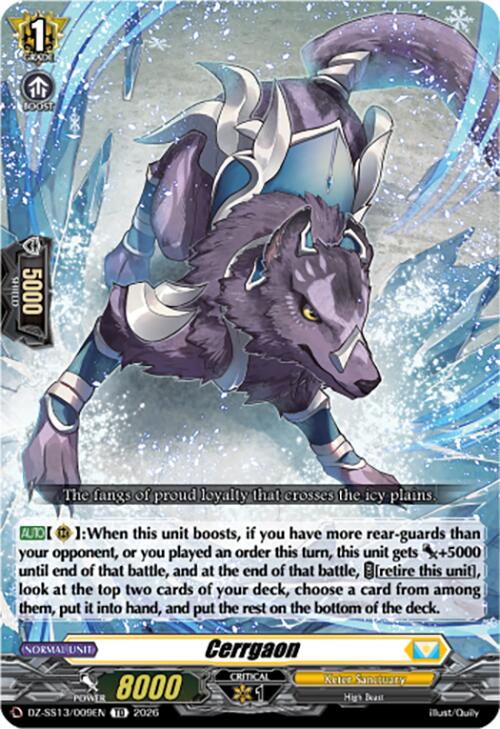 Cerrgaon (DZ-SS13/009EN) [Blaster Blade Start Deck]
