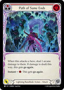 Path of Same Ends (Red) [OMN065] (Omens of the Third Age)  Rainbow Foil