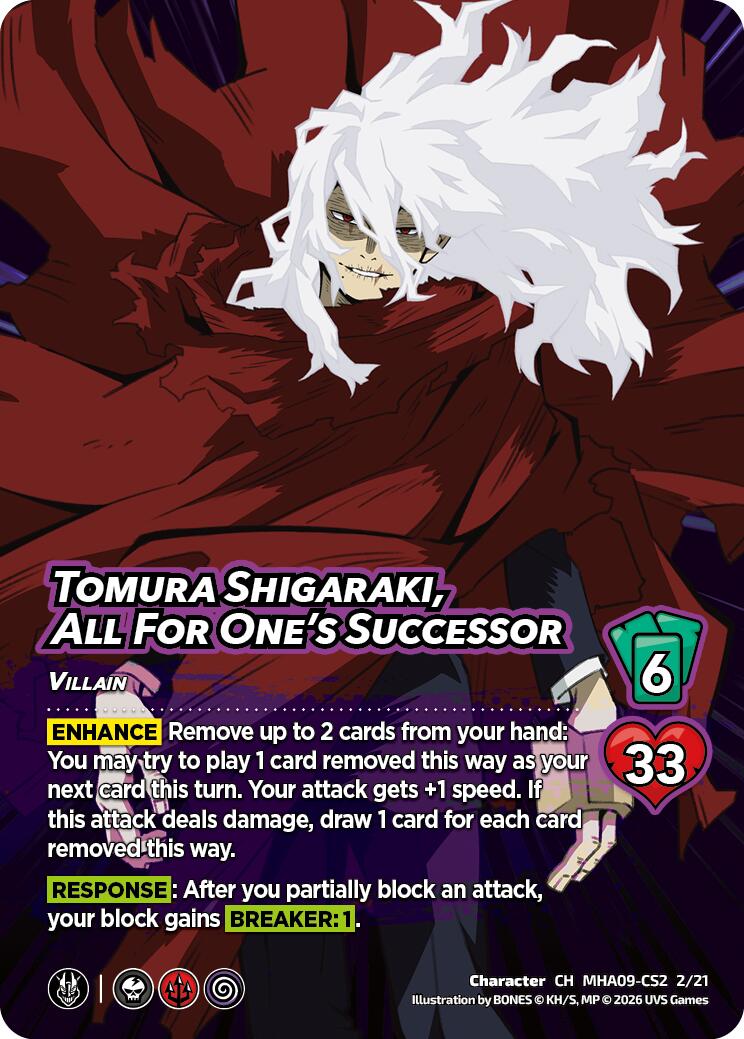 Tomura Shigaraki, All For One's Successor [Challenger Series: My Hero Academia - Final Battle]
