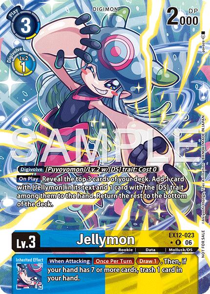 Jellymon [EX12-023] (Box Topper) [Digital World Shambala]