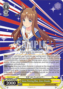 Stone-Piercing Blue, Grass Wonder (UMA/W106-E005) [Umamusume: Pretty Derby]