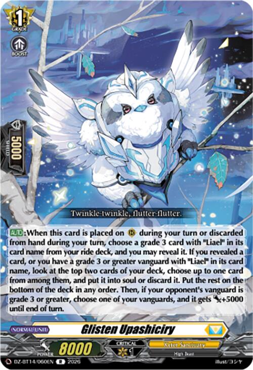 Glisten Upashiciry (DZ-BT14/060EN) [Envoys of the Crimson Moon]