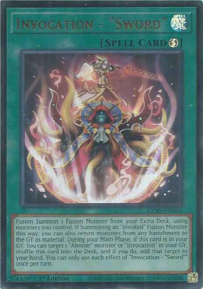 Invocation - "Sword" [CORI-EN053] Ultra Rare