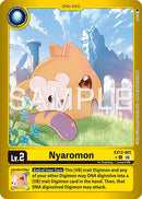Nyaromon [EX12-001] (Limited Foil) [Digital World Shambala]
