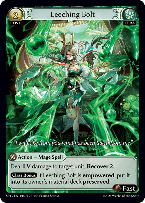 Leeching Bolt (015) [Supporter Pack 4]