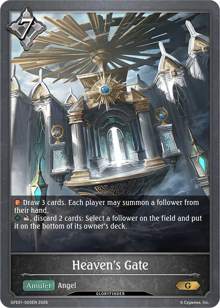 Heaven's Gate (GFE01-020EN) [Gloryfinder Events]