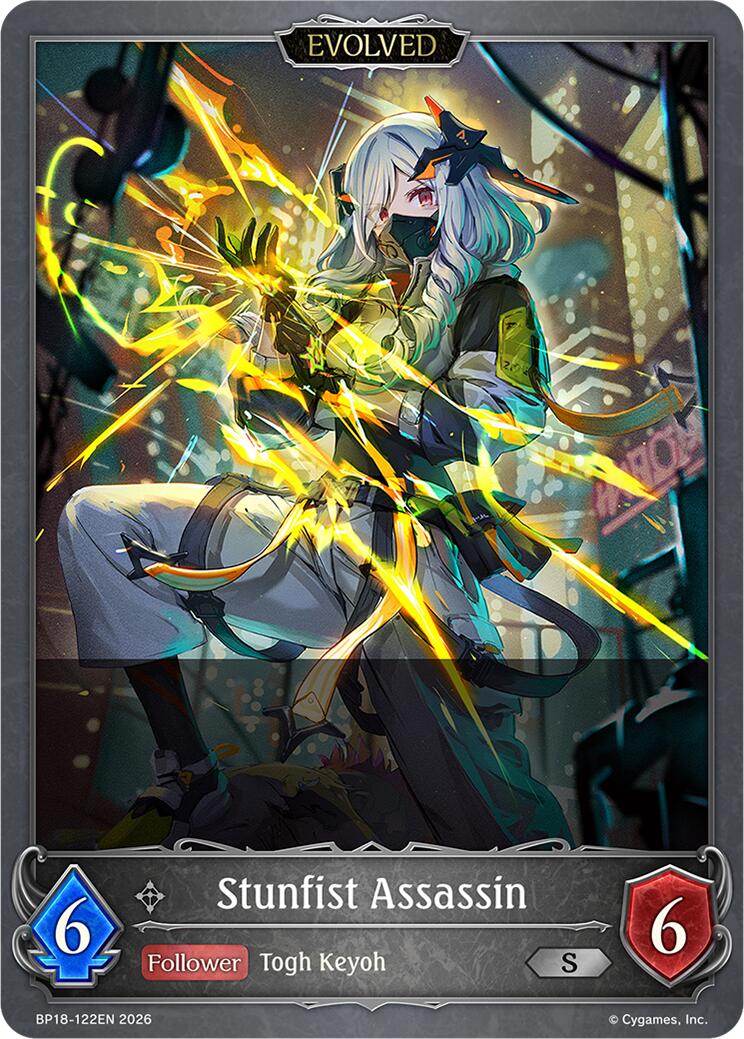 Stunfist Assassin (Evolved) (BP18-122EN) [Neometropolis]