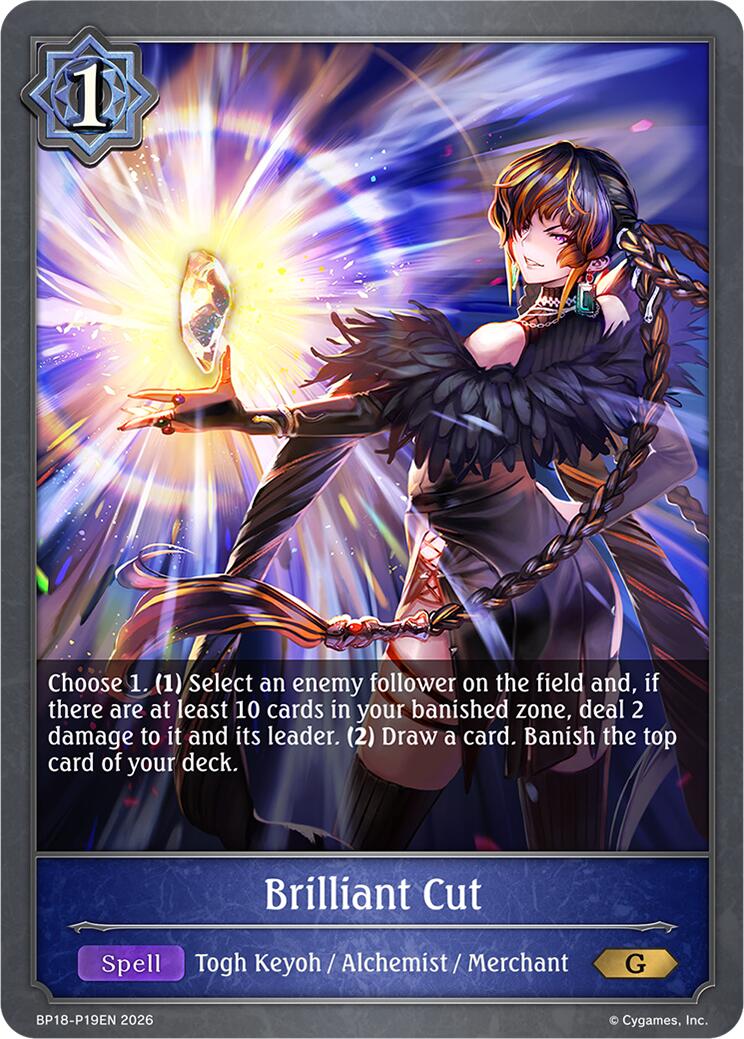 Brilliant Cut (P19EN) (Foil) (BP18-P19EN) [Neometropolis]