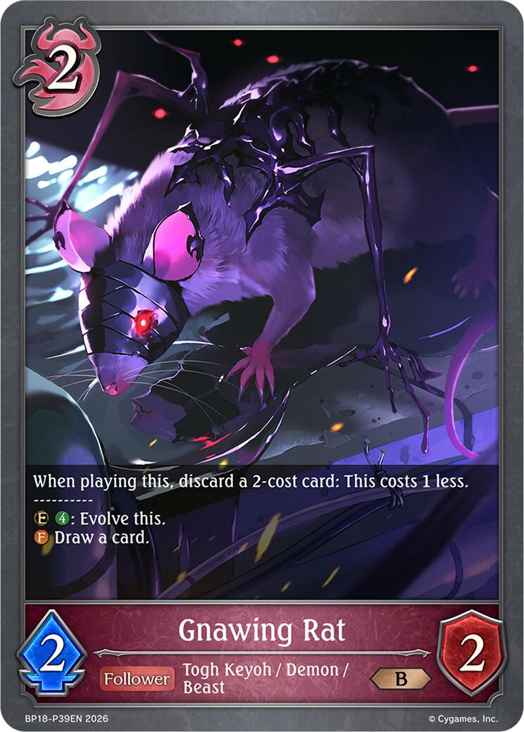Gnawing Rat (P39EN) (Foil) (BP18-P39EN) [Neometropolis]
