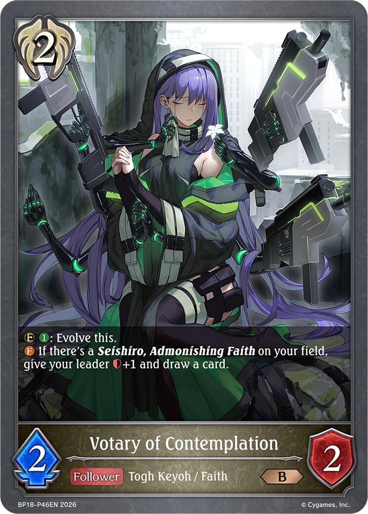 Votary of Contemplation (P46EN) (Foil) (BP18-P46EN) [Neometropolis]