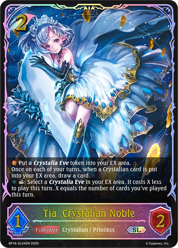 Tia, Crystalian Noble (BP18-SL04EN) [Neometropolis]