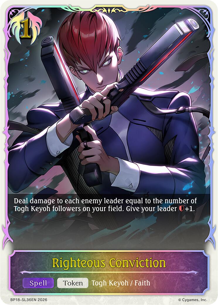 Righteous Conviction (BP18-SL36EN) [Neometropolis]