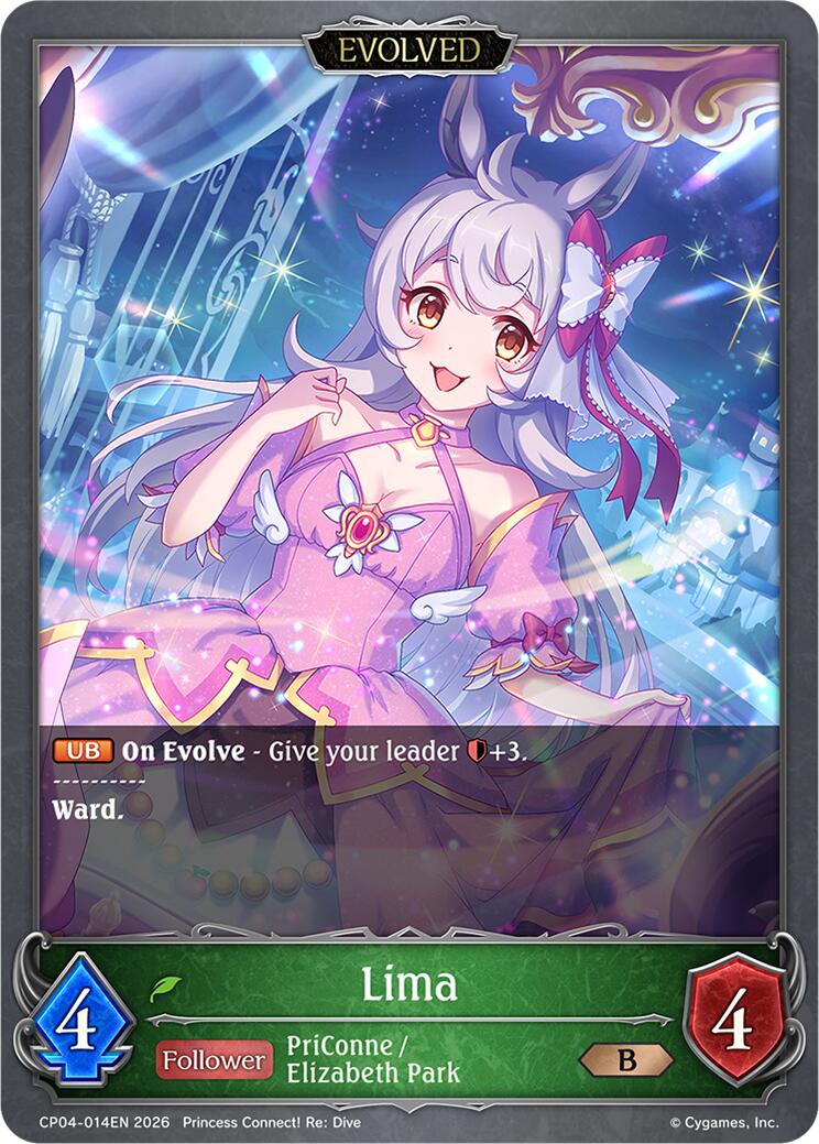 Lima (Evolved) (CP04-014EN) [Princess Connect! Re: Dive]