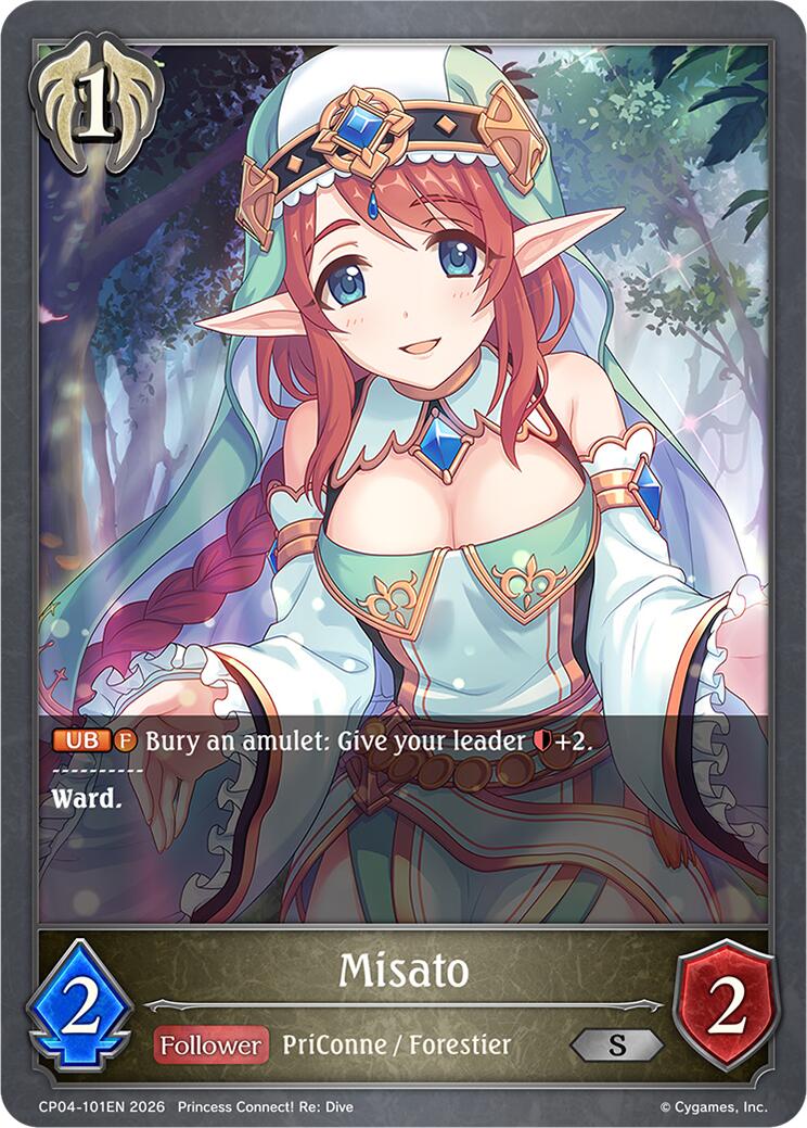 Misato (CP04-101EN) [Princess Connect! Re: Dive]