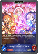 Misogi, Mimi & Kyoka (Evolved) - P34EN (Foil) (CP04-P34EN) [Princess Connect! Re: Dive]