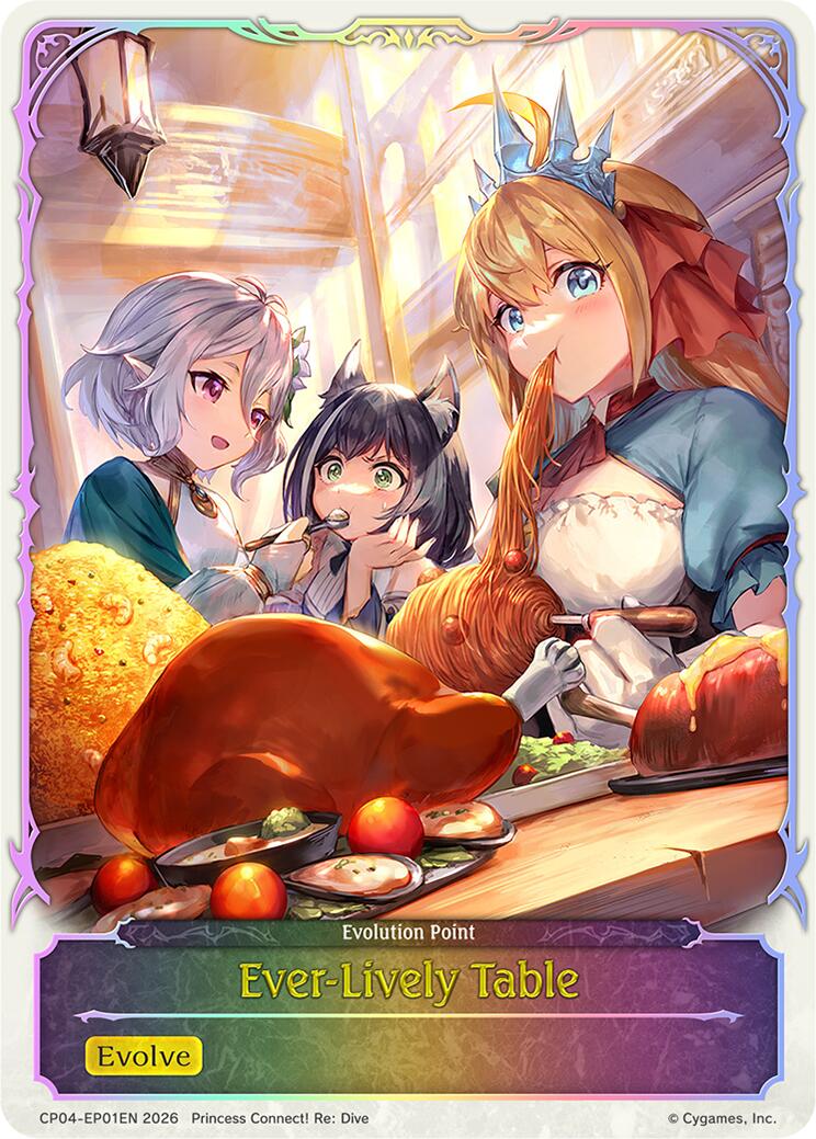 Ever-Lively Table (SL) (CP04-EP01EN) [Princess Connect! Re: Dive]