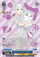 With Cat-Ears, Emilia (PR) (RZ/S116-PE05) [Re:ZERO -Starting Life in Another World- Vol.3]