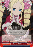 Tome of Wisdom (SR) (RZ/S116-E071Sa) [Re:ZERO -Starting Life in Another World- Vol.3]