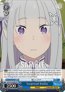 Surprised Emilia (SR) (RZ/S116-E086S) [Re:ZERO -Starting Life in Another World- Vol.3]