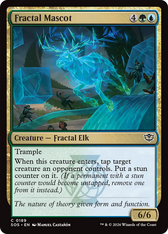 Fractal Mascot [Secrets of Strixhaven]