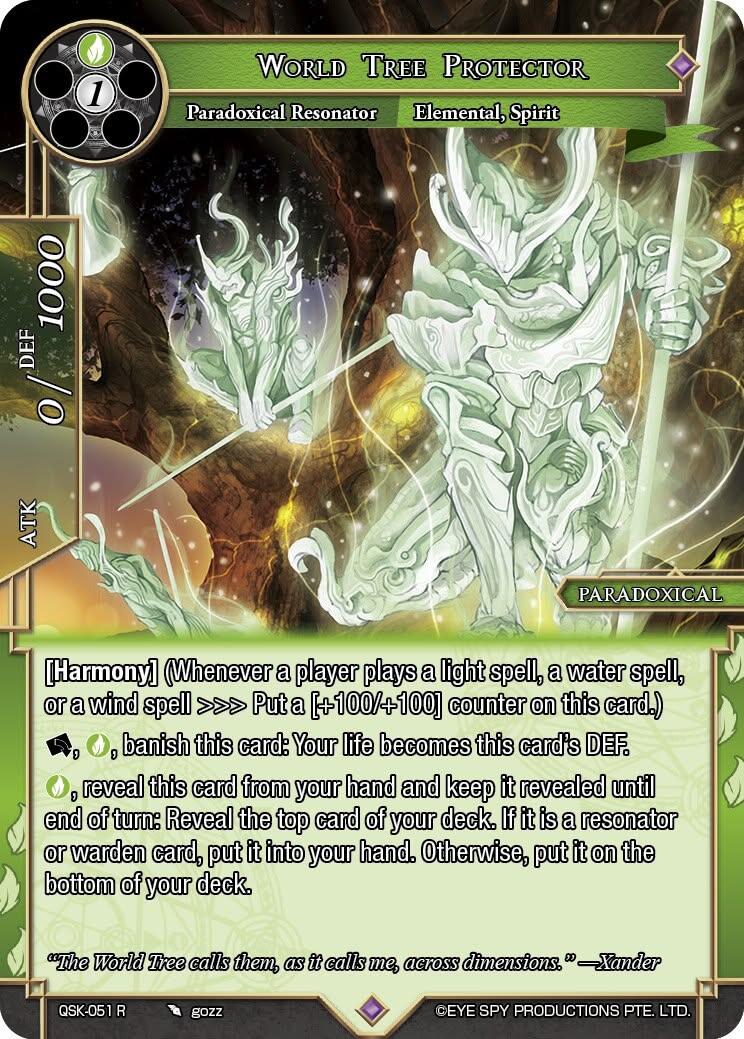 World Tree Protector (QSK-051 R) [The Quest of the Seven Keys]