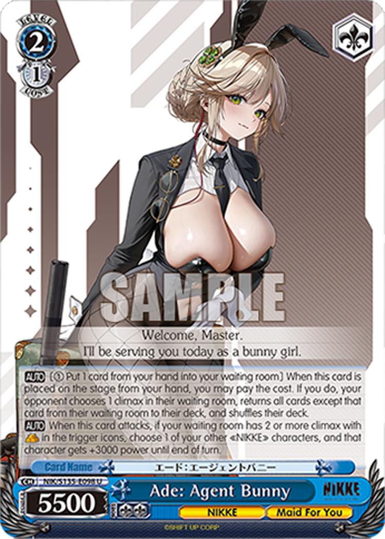 Ade: Agent Bunny (NIK/S135-E098) [GODDESS OF VICTORY: NIKKE Vol.2]