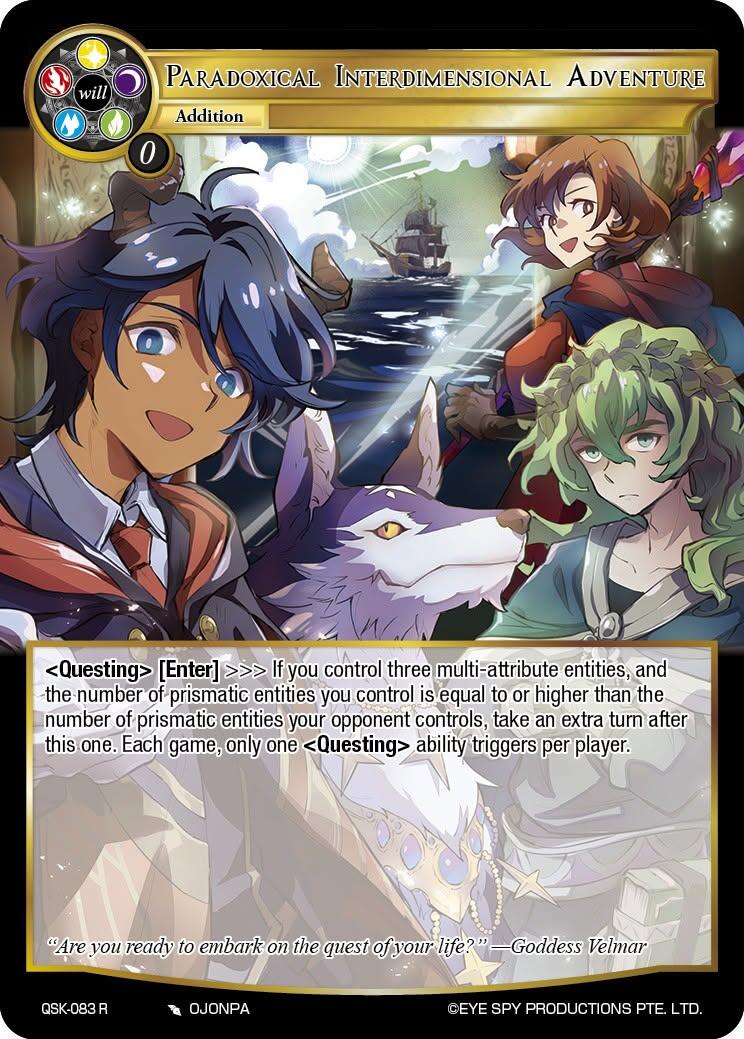 Paradoxical Interdimensional Adventure (QSK-083 R) [The Quest of the Seven Keys]