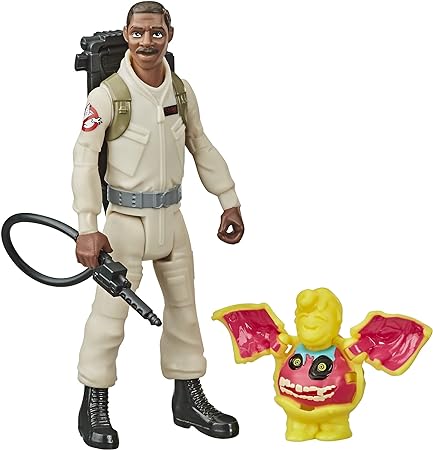 Ghostbusters Fright Features Winston Zeddemore Figure with Interactive Ghost Figure and Accessory