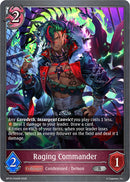 Raging Commander - P24EN (Foil) (BP19-P24EN) [Eightfold Retribution]