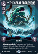 The Great Progenitor - First of the Drengir (873) (Prestige Foil) (873) [Homeworlds]