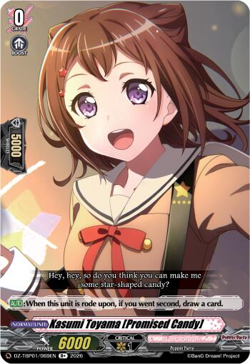 Kasumi Toyama [Promised Candy] (DZ-TBP01/069EN) [BanG Dream! Girls Band Party!]