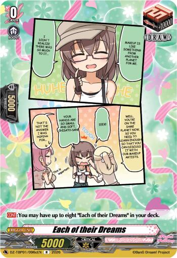 Each of their Dreams (C) (DZ-TBP01/096cEN) [BanG Dream! Girls Band Party!]
