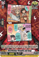 Overflowing Thoughts and Song (B) (Holo Rare) (DZ-TBP01/H02bEN) [BanG Dream! Girls Band Party!]