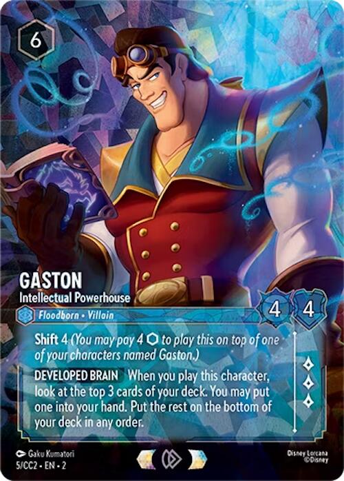 Gaston - Intellectual Powerhouse (5) [Promo Cards]