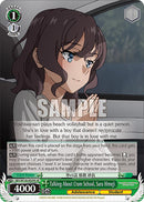 Talking About Cram School, Sara Himeji (SR) (SBY/W136-E039S) [Rascal Does Not Dream of Santa Claus]