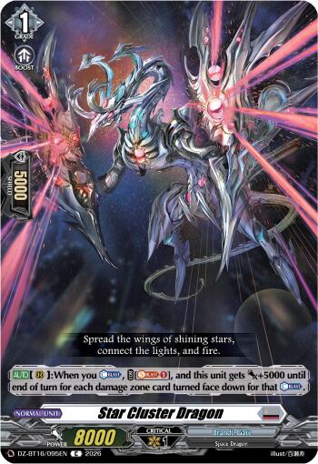 Star Cluster Dragon (DZ-BT16/095EN) [Parallactic Dawn]