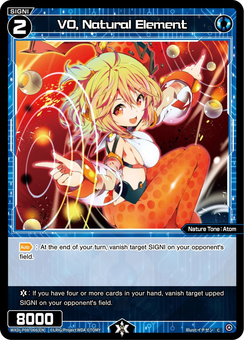 VO, Natural Element (WXDi-P08-066[EN]) [Spread Diva]