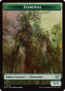 Insect // Elemental (0007) Double-Sided Token [Edge of Eternities Commander Tokens]
