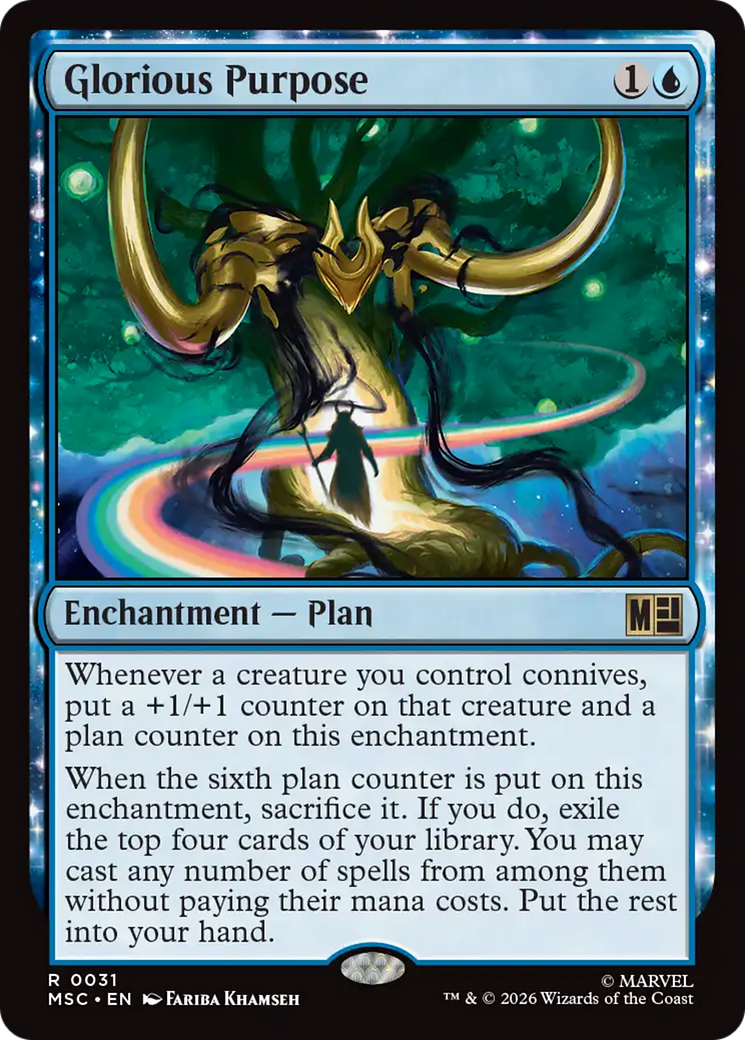 Glorious Purpose (Surge Foil) [Marvel Super Heroes Commander]