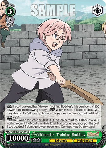 Gilthunder: Training Buddies (SR) [The Seven Deadly Sins: Revival of The Commandments]
