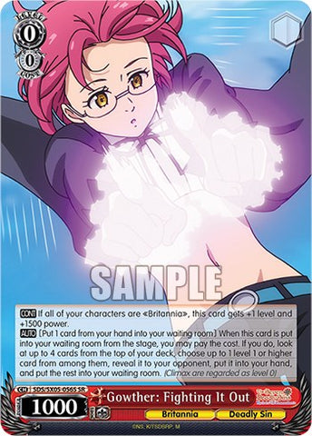 Gowther: Fighting It Out (SR) [The Seven Deadly Sins: Revival of The Commandments]