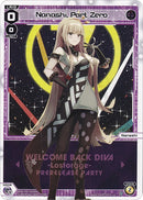 Nanashi, Part Zero (Prerelease Party) (WXDi-P07-033[EN]) [Promo Cards]
