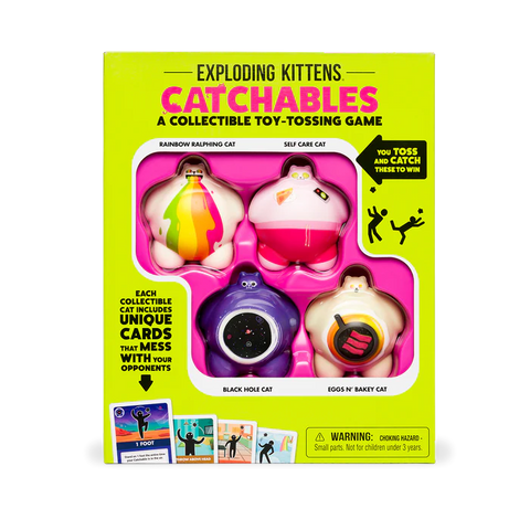 Exploding Kittens Catchables 4 pack