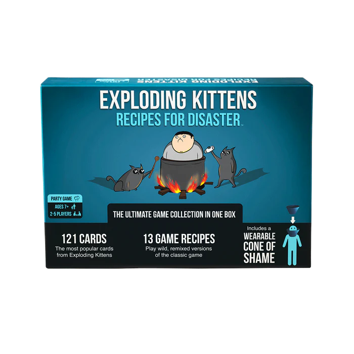 Exploding Kittens Recipes for Disaster from Exploding Kittens