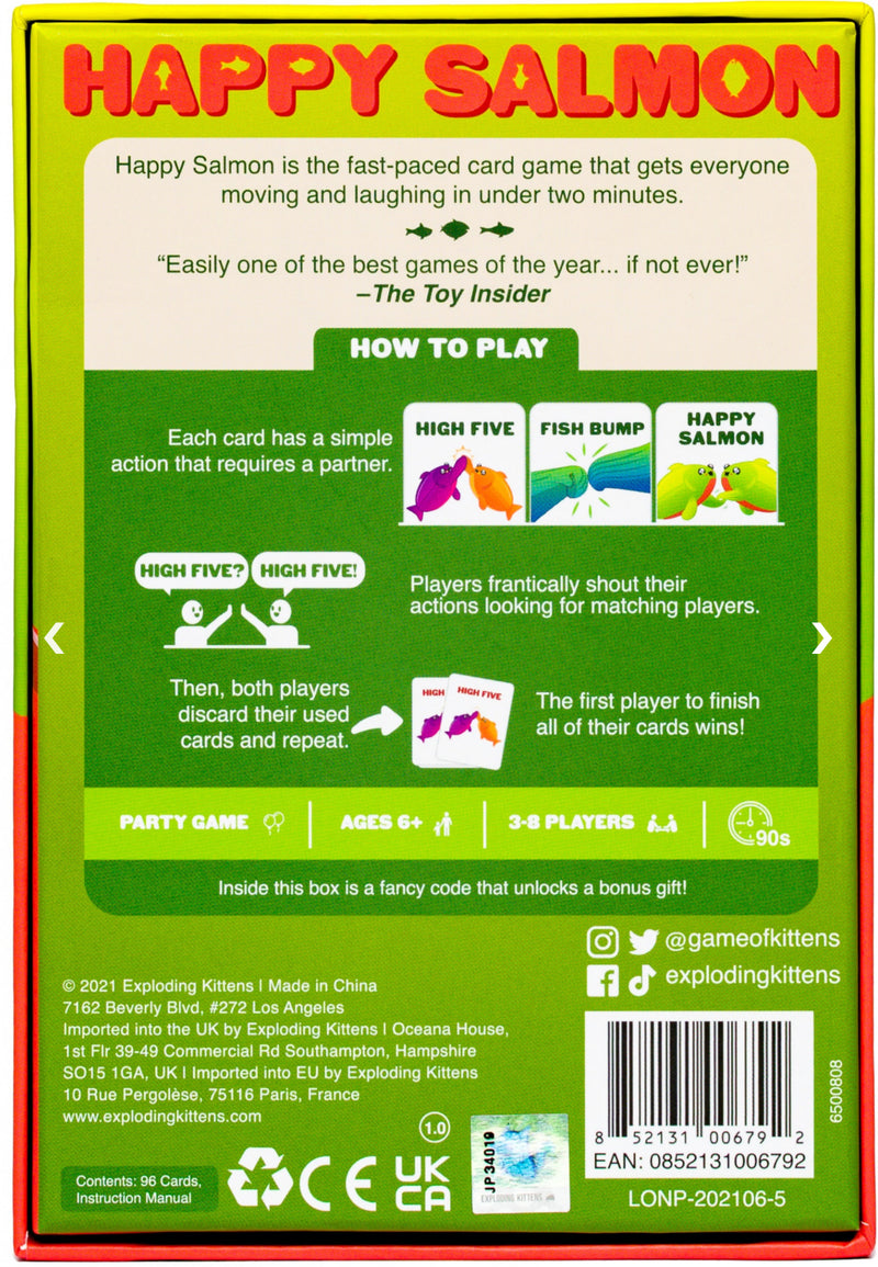 Happy Salmon On The Go Edition