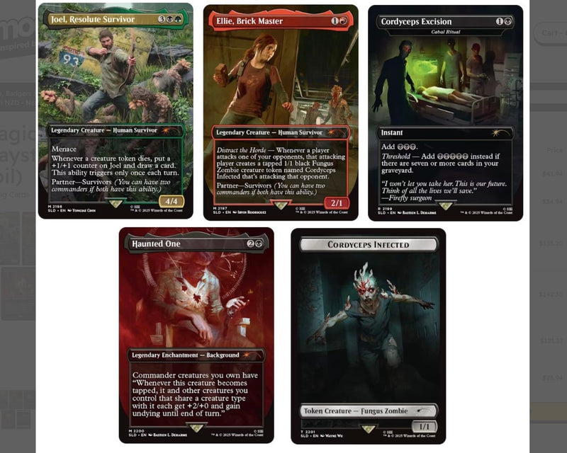 Magic the Gathering Secret Lair Playstation The Last of Us Part I (Non Foil)