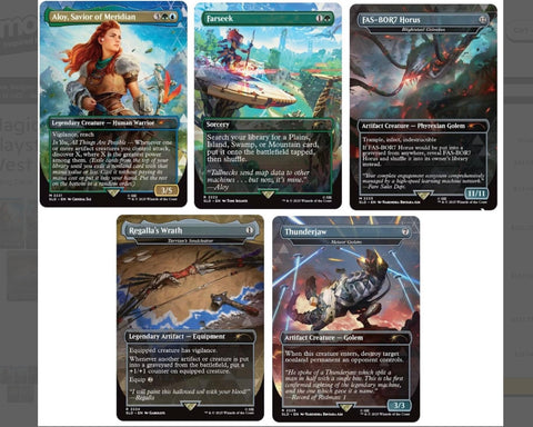 Magic the Gathering Secret Lair Playstation Horizon Into the Forbidden West (Non Foil)